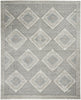 Nourison Concerto CNC16 Grey Ivory Blue Area Rug Main Image