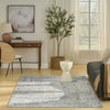 Nourison Concerto CNC17 Dark Grey Area Rug Swatch Image