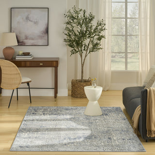 Nourison Concerto CNC17 Dark Grey Area Rug Swatch Image