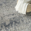 Nourison Concerto CNC17 Dark Grey Area Rug Texture Image