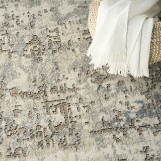 Nourison Concerto CNC17 Ivory Beige Area Rug Texture Image