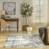 Nourison Concerto CNC17 Ivory Grey Area Rug Swatch Image