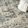 Nourison Concerto CNC17 Ivory Grey Area Rug Texture Image