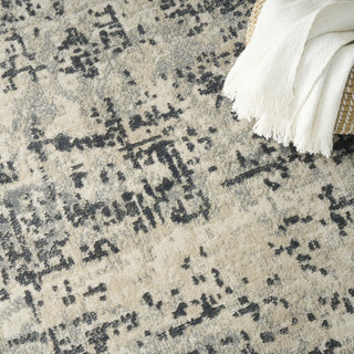 Nourison Concerto CNC17 Ivory Grey Area Rug Texture Image