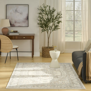 Nourison Concerto CNC18 Beige Area Rug Room Scene 2