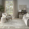 Nourison Concerto CNC18 Beige Area Rug Room Scene Feature