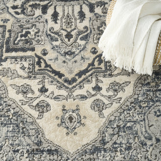 Nourison Concerto CNC18 Ivory Navy Area Rug Texture Image