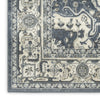 Nourison Concerto CNC18 Navy Ivory Area Rug Corner Image