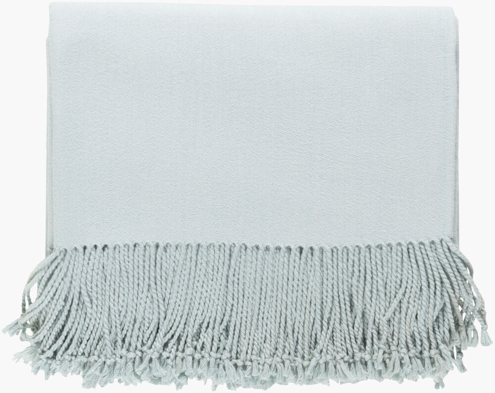 Surya Chantel CNL-1001 Pale Blue Throw main image