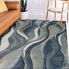 Dalyn Carmona CO5 Navy Area Rug Lifestyle Image Feature