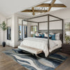 Dalyn Carmona CO5 Navy Area Rug Lifestyle Image Feature