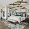 Dalyn Carmona CO8 Denim Area Rug Lifestyle Image Feature