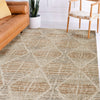 Dalyn Carmona CO8 Parchment Area Rug Lifestyle Image Feature