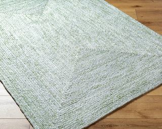 Livabliss Cologne COG-2306 Grass Green Area Rug Corner Shot