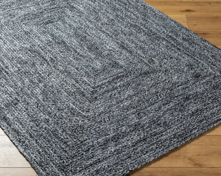 Livabliss Cologne COG-2307 Black Area Rug Corner Shot