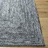 Livabliss Cologne COG-2307 Black Area Rug Angle