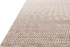 Loloi Cole COL-02 Blush/Ivory Area Rug Round Image Feature