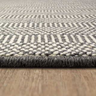 Karastan Collinsworth Grey Area Rug Detail Image