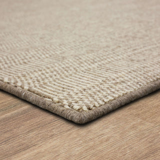 Karastan Collinsworth Taupe Area Rug Angle Image