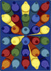 Joy Carpets Kid Essentials Colorific Multi Area Rug