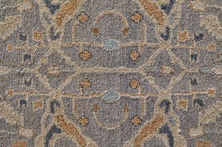 Feizy Corbitt 0611F Gray/Gold Area Rug Corner Image