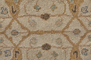 Feizy Corbitt 0611F Ivory/Gold Area Rug Corner Image