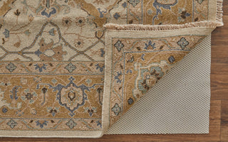 Feizy Corbitt 0611F Ivory/Gold Area Rug Detail Image