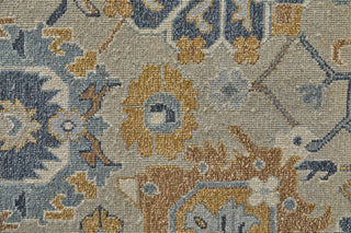 Feizy Corbitt 0612F Blue/Brown/Gray Area Rug Corner Image