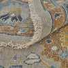 Feizy Corbitt 0612F Blue/Brown/Gray Area Rug Detail Image