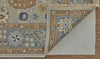 Feizy Corbitt 0612F Blue/Brown/Gray Area Rug Detail Image