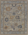 Feizy Corbitt 0612F Blue/Brown/Gray Area Rug main image