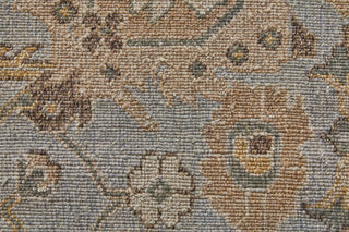 Feizy Corbitt 0612F Blue/Gold/Gray Area Rug Corner Image