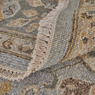 Feizy Corbitt 0612F Blue/Gold/Gray Area Rug Detail Image