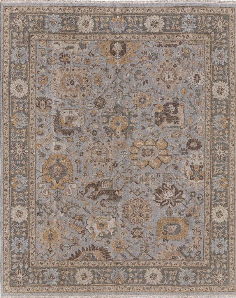 Feizy Corbitt 0612F Blue/Gold/Gray Area Rug main image