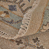 Feizy Corbitt 0613F Tan/Blue/Gold Area Rug Detail Image