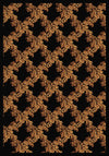 Joy Carpets Any Day Matinee Corinth Black Area Rug
