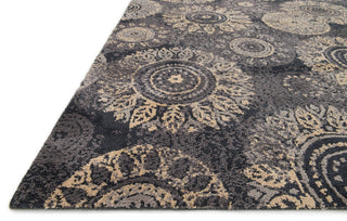 Loloi Avanti AV-05 Charcoal / Beige Area Rug Corner