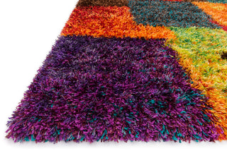 Loloi II Barcelona Shag BS-05 Multi Area Rug Corner