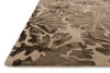 Loloi Beckett BC-02 Brown Area Rug Corner Feature