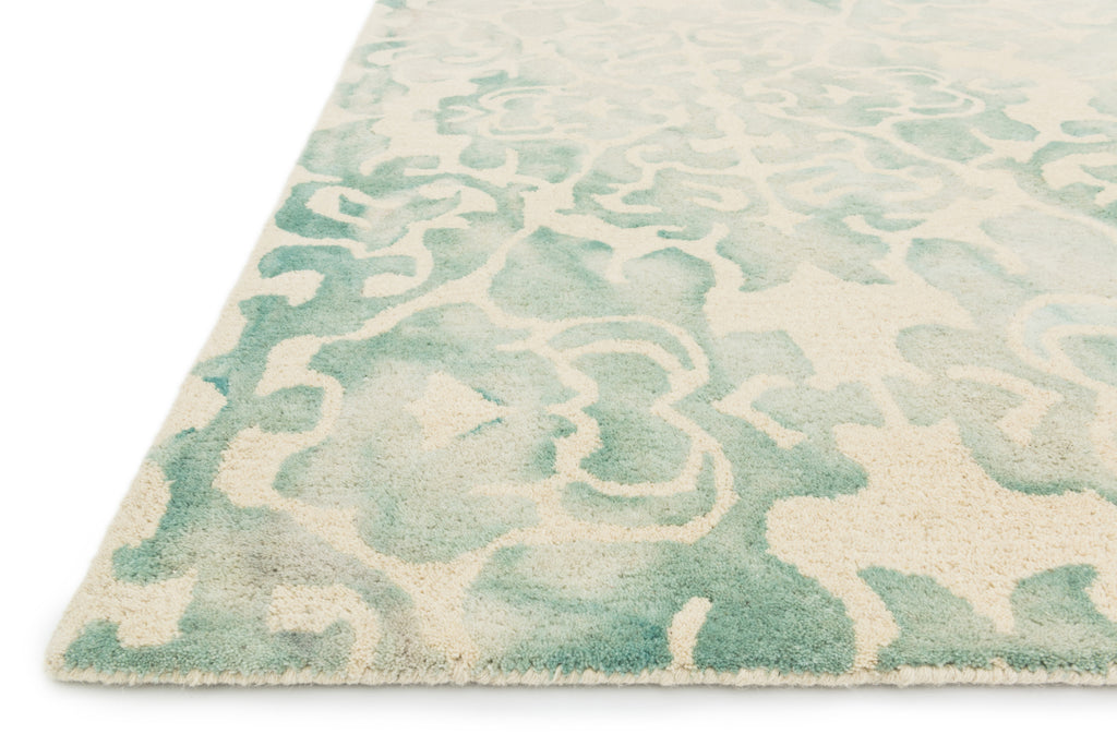 Loloi Beckett BC-03 Mist Area Rug Corner Feature