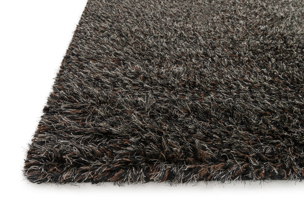 Loloi Boyd BO-01 Black Area Rug Corner Feature