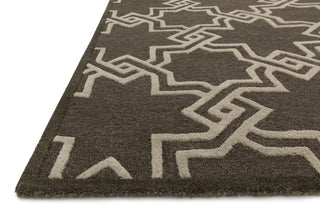 Loloi Celine CF-01 Ash / Grey Area Rug Corner Feature