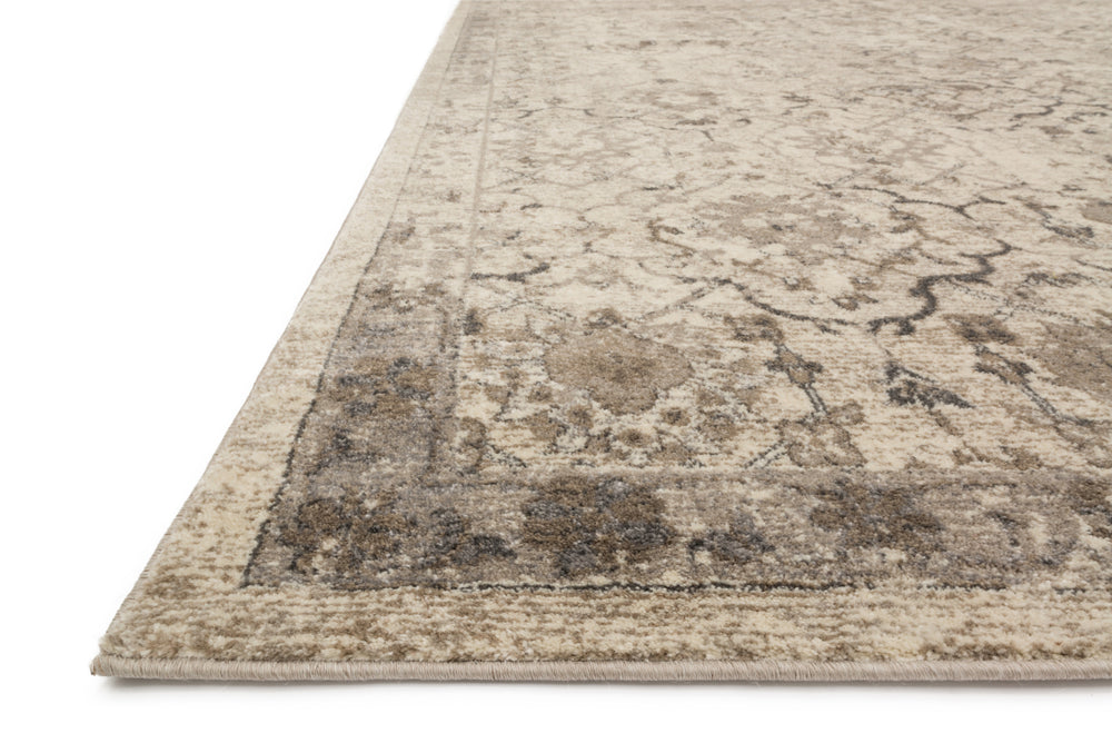 Loloi Century CQ-03 Sand Area Rug Corner Feature