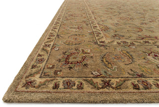 Loloi Elegante EG-03 Latte Area Rug Corner Feature