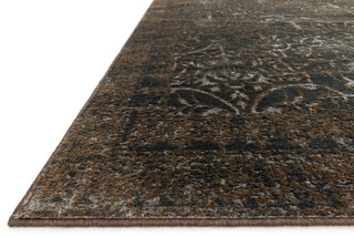 Loloi Elton EO-02 Slate / Bronze Area Rug Corner