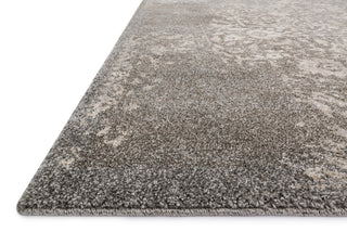 Loloi Emory EB-01 Charcoal / Ivory Area Rug Corner Feature