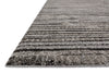 Loloi Emory EB-02 Grey / Black Area Rug Corner
