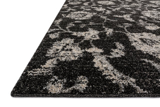 Loloi Emory EB-07 Black Area Rug Corner Feature