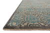 Loloi Essex EQ-02 Twill/Blue Area Rug Corner