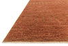 Loloi Essex EQ-03 Paprika Area Rug Corner